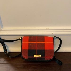 Kate Spade Red and Black Crossbody Bag
